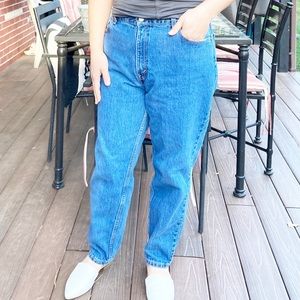 VTG LEVI'S 550 Horseshoe Tapered Leg Relaxed Fit Jean SZ: 14 REG Short